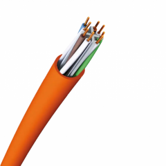 HCS CAT6 HF Ethernet Kablosu Turuncu 500 Metre Makara