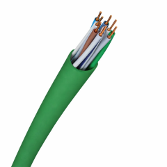 HCS CAT6 HF Ethernet Kablosu Yeşil 500 Metre Makara