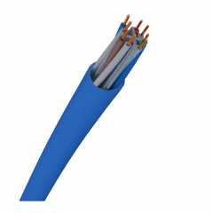 HCS CAT6 HF Ethernet Kablosu Mavi 500 Metre Makara