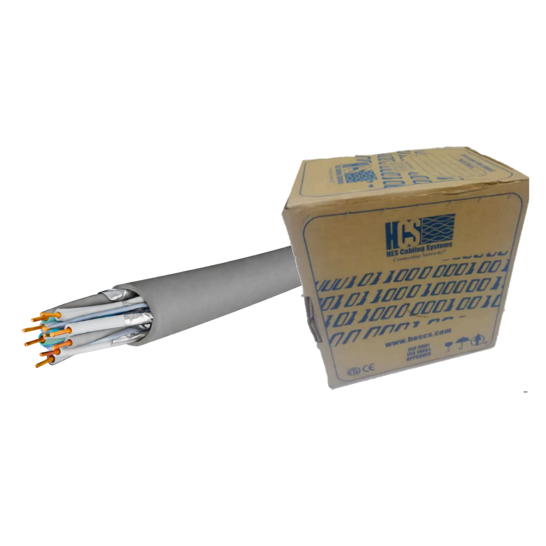 HCS CAT6 HF Ethernet Kablosu Gri 305 Metre Kutu