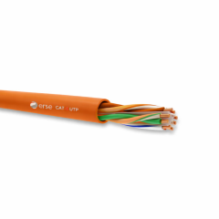Erse Cat6 HF Ethernet Data Kablosu Turuncu 305 Metre Kutu
