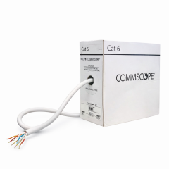 CommScope-AMP Cat6 Hf Ethernet Data Kablosu Beyaz 305m Kutu