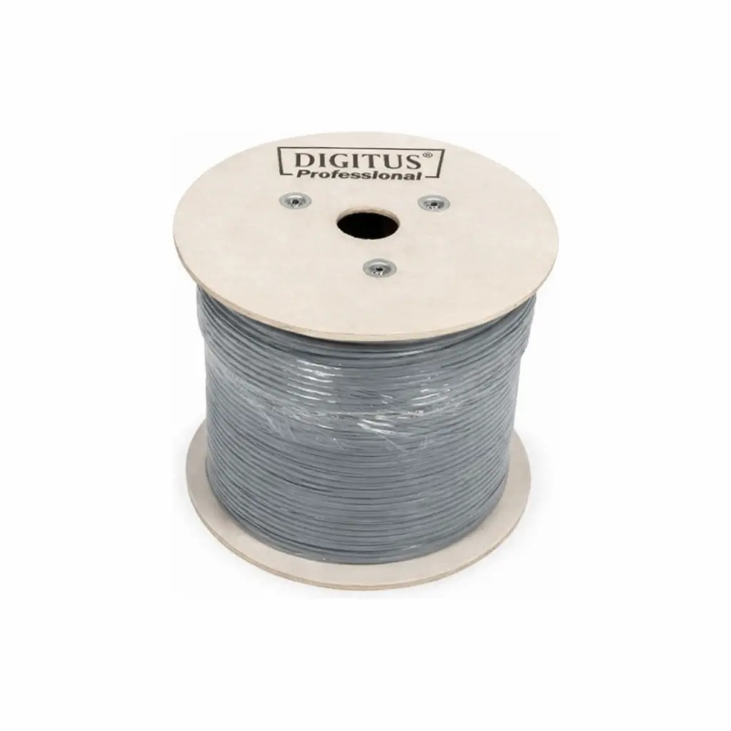 Digitus Cat7 HF Ethernet Data Kablosu Gri 500m Makara